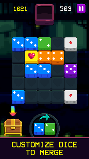 Dice Merge Color Puzzle - Gameplay image of android game