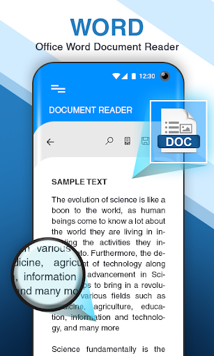 All Doc Reader Office Word PDF Editor Docs & Sheet - عکس برنامه موبایلی اندروید