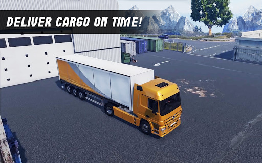 Euro Cargo Truck Driver Simulator - عکس بازی موبایلی اندروید