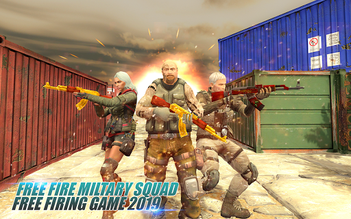 Free Military Firing Squad: Free Firing Game ۲۰۱۹ - عکس بازی موبایلی اندروید