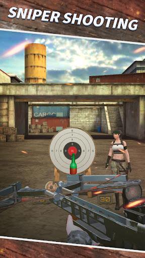 Sniper Shooting : 3D Gun Game - Gameplay image of android game