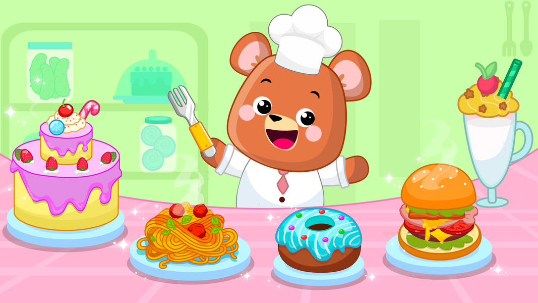 Kids Cooking Games for toddler - عکس بازی موبایلی اندروید