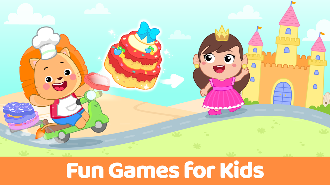 Cake Maker Kids Cooking Games - عکس بازی موبایلی اندروید