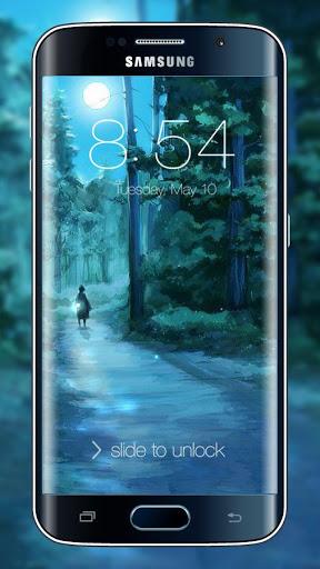 Firefly Lock Screen - عکس برنامه موبایلی اندروید