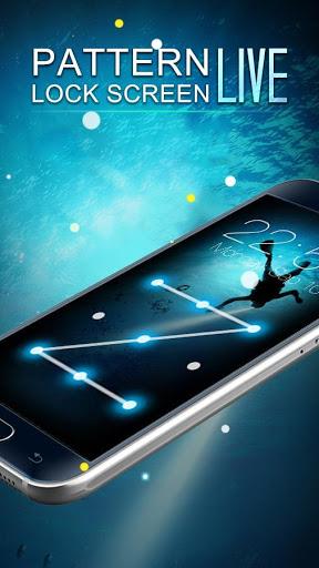 Pattern Lock Screen - Image screenshot of android app