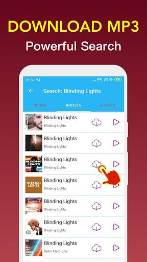 Free Music Downloader - Mp۳ Music Download - عکس برنامه موبایلی اندروید