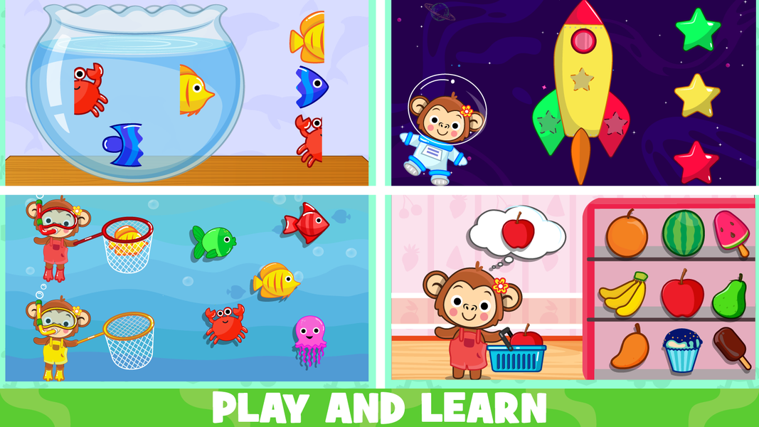 Toddler Games for ۲+ year Baby - عکس بازی موبایلی اندروید