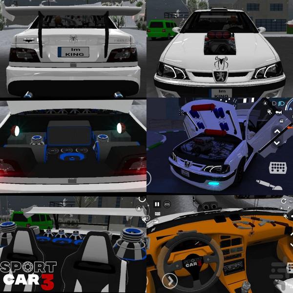 Sport Car 3 : Taxi & Police - Gameplay image of android game