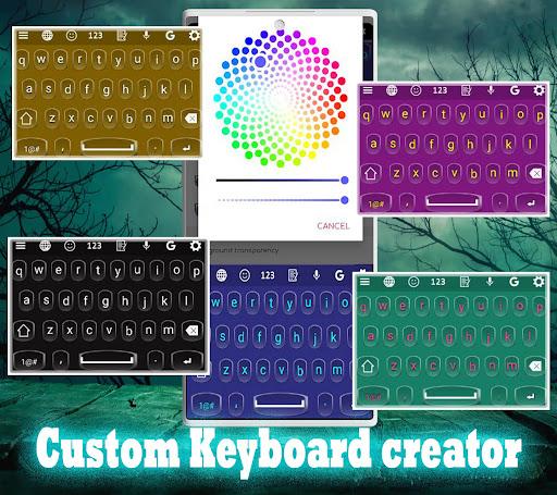 Sakura Butterfly Keyboard - Image screenshot of android app