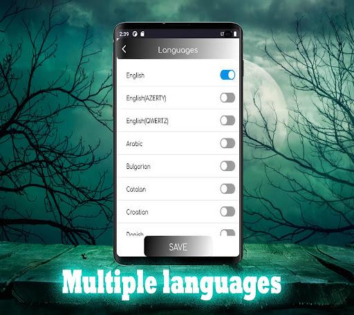 Sakura Butterfly Keyboard - Image screenshot of android app
