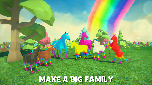 Unicorn Simulator Family - عکس بازی موبایلی اندروید