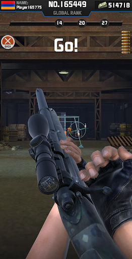 Shooting Sniper: Target Range - Gameplay image of android game