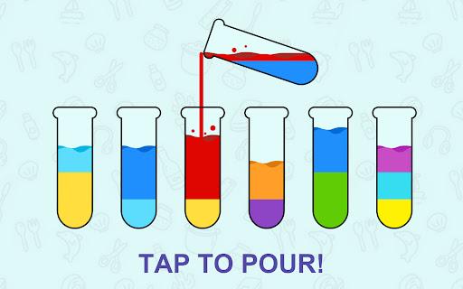 Sort Puzzle - Happy water - عکس بازی موبایلی اندروید