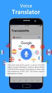 Translate Voice - Free Speech & Camera Translator - عکس برنامه موبایلی اندروید