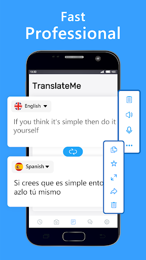 Translate Voice - Free Speech & Camera Translator - Image screenshot of android app