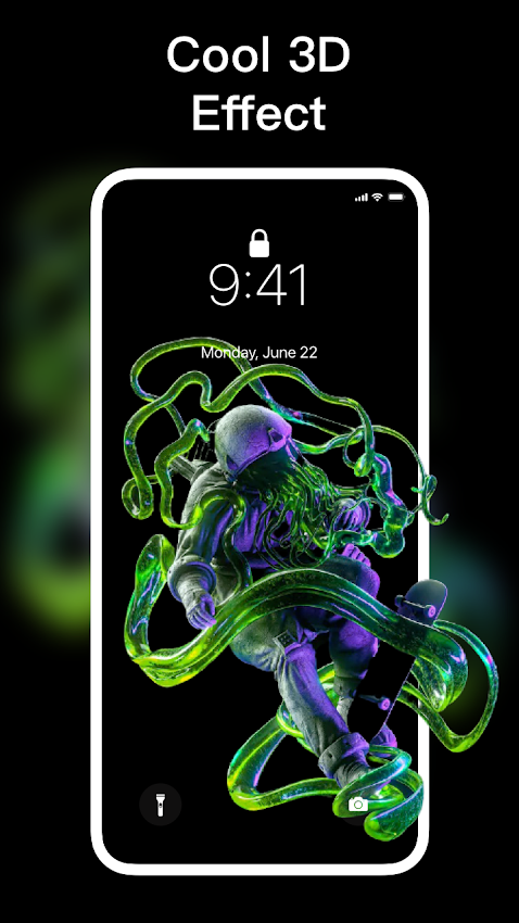 Video Live 4D 3D Android  iPhone Neon 4D HD phone wallpaper  Pxfuel