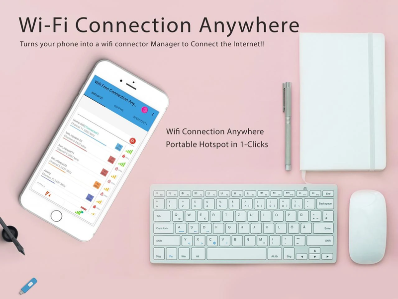 Wifi Connection Mobile Hotspot - عکس برنامه موبایلی اندروید