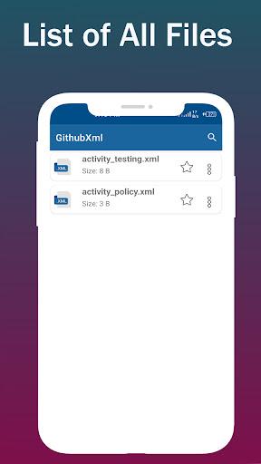 XML Viewer and XML Reader - Image screenshot of android app