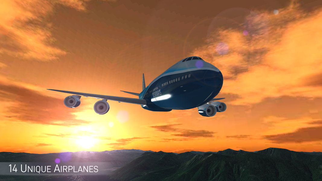 Horizon Flight Simulator - Gameplay image of android game