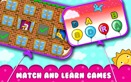 Balloon Pop Kids Learning Game - عکس بازی موبایلی اندروید
