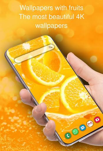 wallpapers with fruits - عکس برنامه موبایلی اندروید