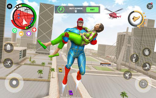 Spider Rope Man hero 2021 – Crime City Simulator - Image screenshot of android app