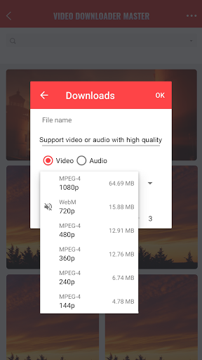 Video download master - Download for insta & fb - عکس برنامه موبایلی اندروید