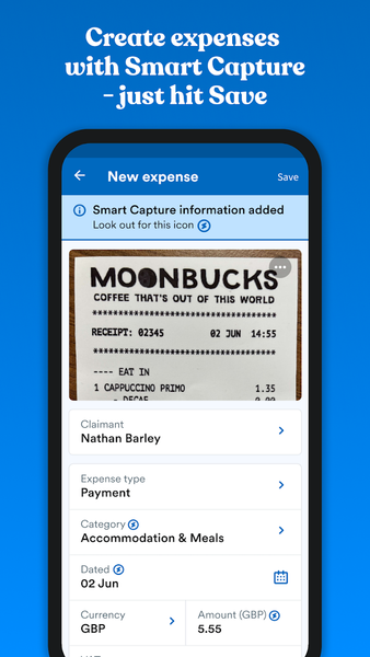 FreeAgent Mobile - عکس برنامه موبایلی اندروید