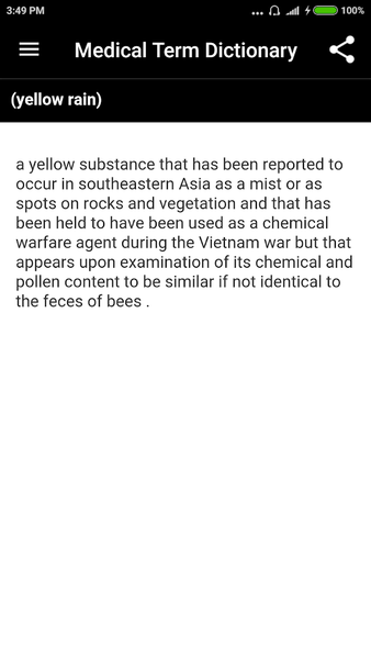 Medical Term Dictionary - عکس برنامه موبایلی اندروید