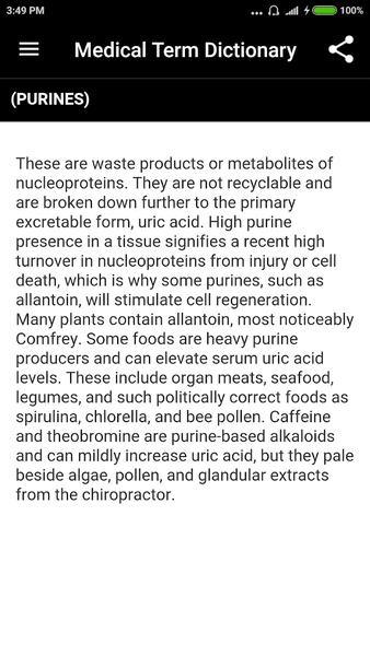 Medical Term Dictionary - عکس برنامه موبایلی اندروید