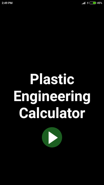 Plastic Engineering Calculator - عکس برنامه موبایلی اندروید