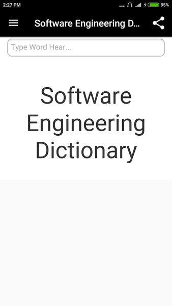 Software Engineer Dictionary - عکس برنامه موبایلی اندروید