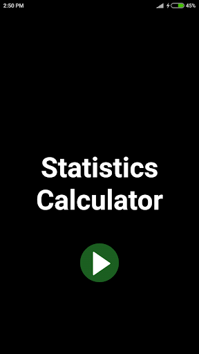 Statistics Calculator - Image screenshot of android app