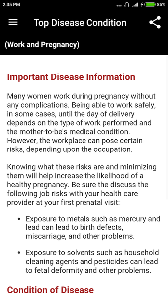 Disease Dictionary - عکس برنامه موبایلی اندروید