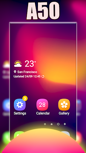 Theme for Galaxy A50 | Galaxy - Image screenshot of android app