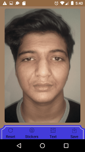 Future Mirror : Look  in Oldage - Image screenshot of android app