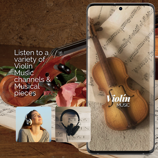 Violin Music app - عکس برنامه موبایلی اندروید