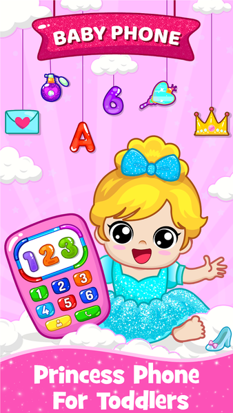 Princess Baby Phone Games kids - عکس بازی موبایلی اندروید