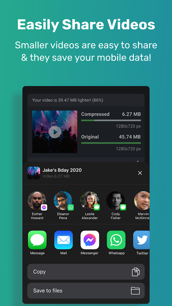 Video Compressor - ShrinkVid - Image screenshot of android app