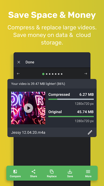 Video Compressor - ShrinkVid - Image screenshot of android app