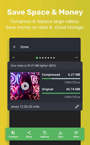 Video Compressor - ShrinkVid - Image screenshot of android app