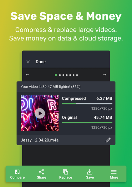 Video Compressor - ShrinkVid - Image screenshot of android app