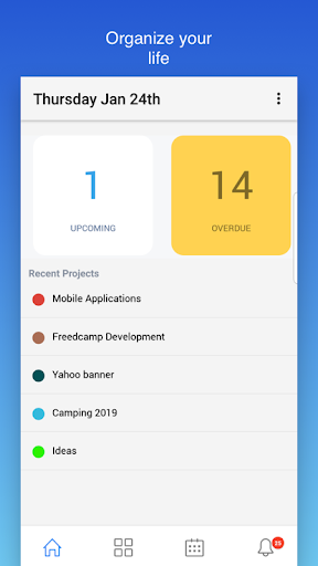 Freedcamp - Image screenshot of android app