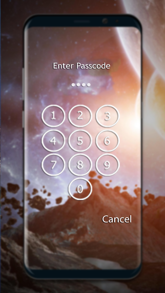 Pin Screen Lock - عکس برنامه موبایلی اندروید