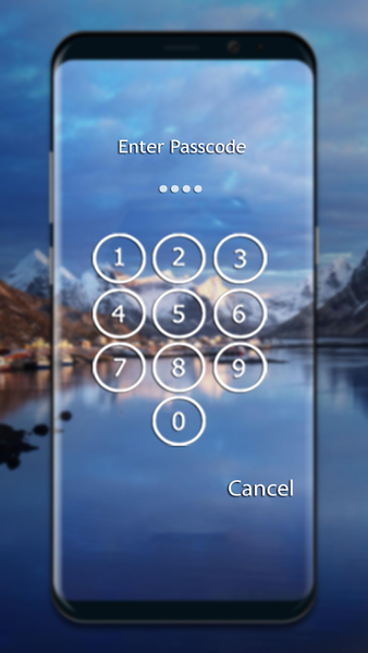 Pin Screen Lock - Image screenshot of android app