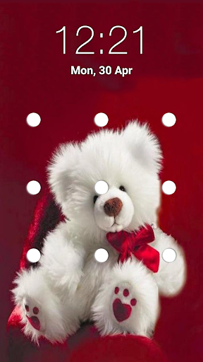 Teddy Bear Lock Screen - Image screenshot of android app