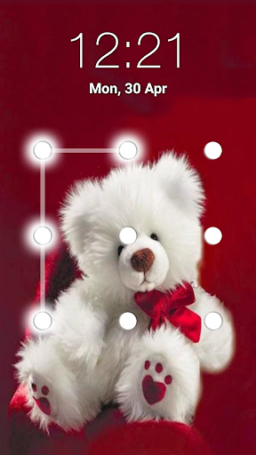 Teddy Bear Lock Screen - عکس برنامه موبایلی اندروید