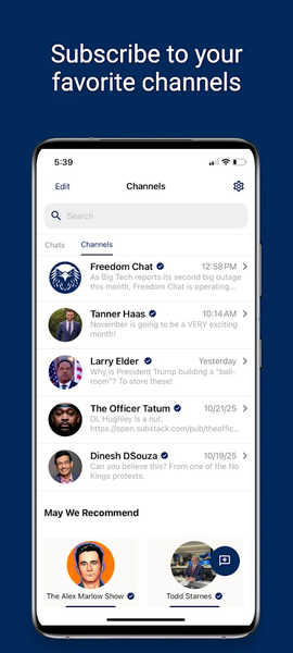 Freedom Chat - Image screenshot of android app