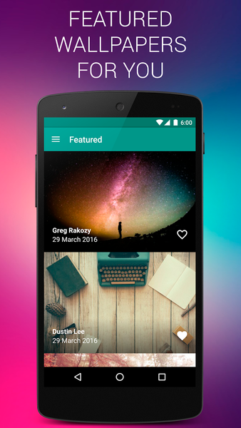 Wallpapers HD (Backgrounds) - Image screenshot of android app