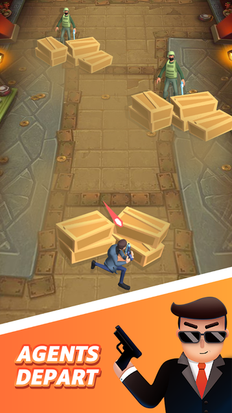 Agents Depart - Gameplay image of android game